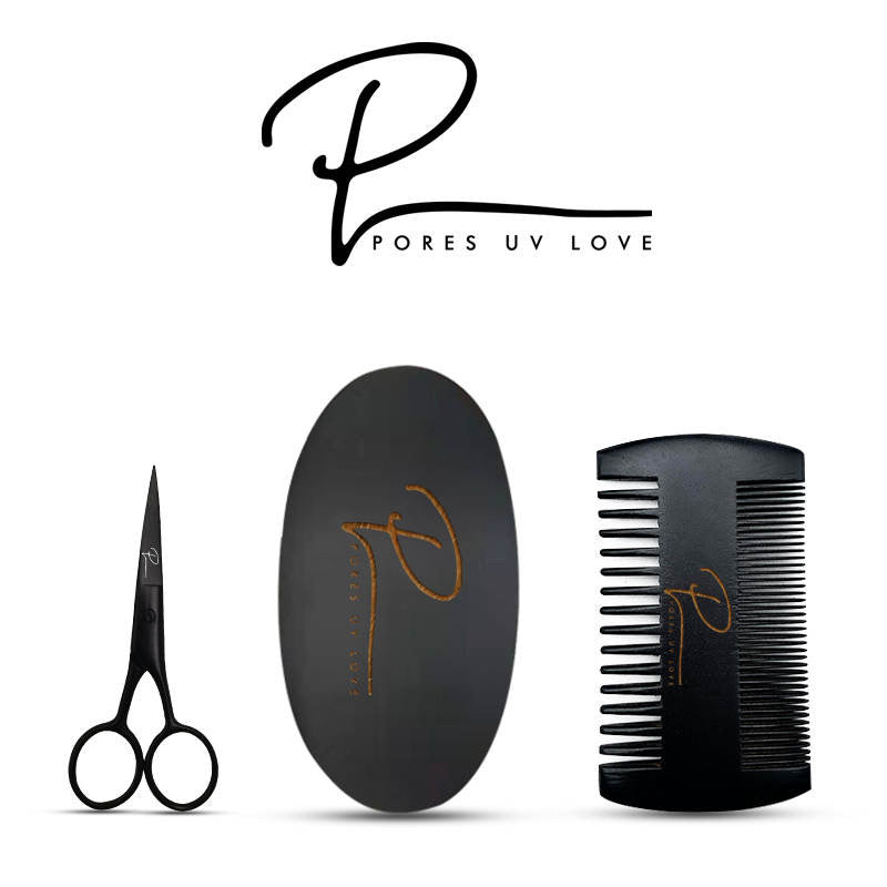 Kit de herramientas para el cuidado de la barba